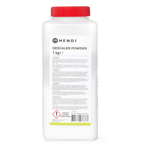  Hendi Poudre détartrante | 12 x 1 kg | Par 12 bouteilles 
