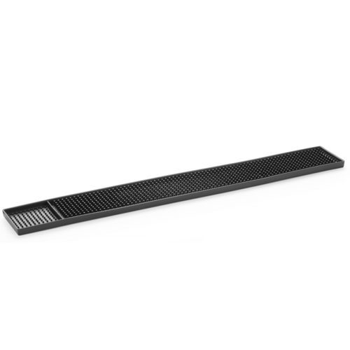  Hendi Tapis de bar | 60x8,5x(h)1,5 cm | Silicone noir 