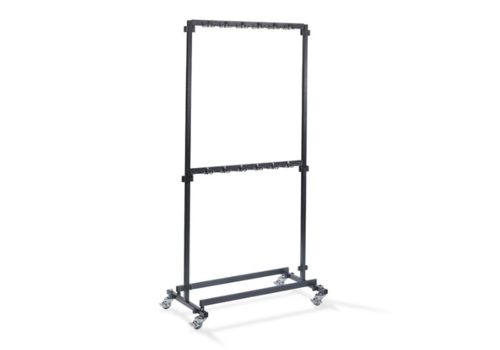  HorecaTraders Garde-robe | Mobile | Noir | 60x100x200 cm | Capacité 48 