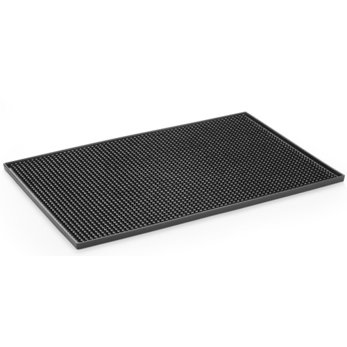  Hendi Barmatte | 45x30x1 cm | Schwarzes Silikon 