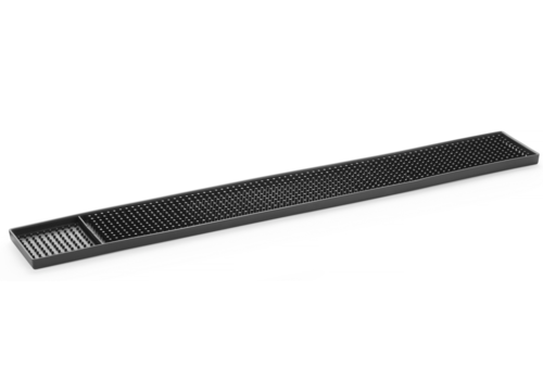  Hendi Barmatte | 30x15x2 cm | Schwarzes Silikon 