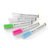 Hendi Kreidemarker | 6 mm | 2 weiße, 1 rosa, 1 gelber und 1 bronzefarbener Marker
