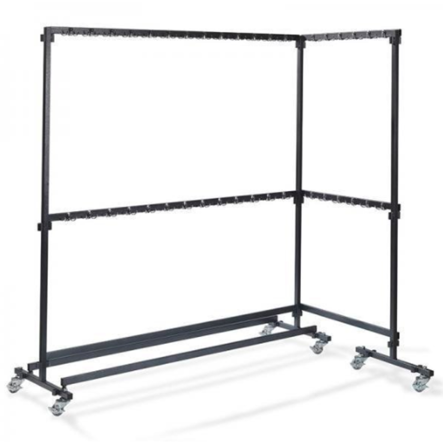 Mobile wardrobe | Black | 60x192x200 cm | Capacity 104
