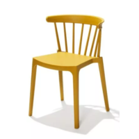 Chair Windsor | Plastic | Yellow | 54x53x75cm