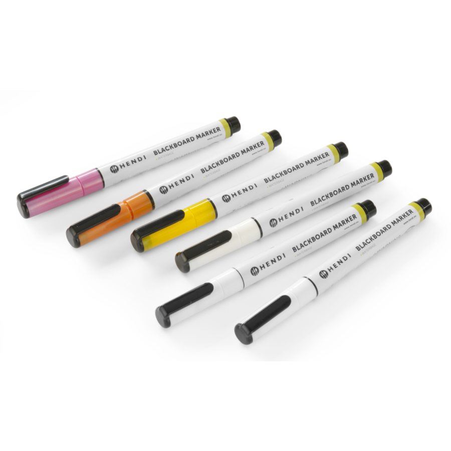 Kreidemarker | 1 mm | 4 Farben | 6 Stk.