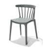 HorecaTraders Chair Windsor | Plastic | Green | 54x53x75cm