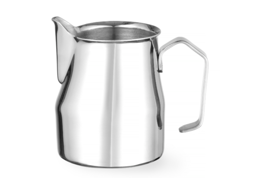  Hendi Pot à lait bec verseur en V | 350 ml | Acier inoxydable 
