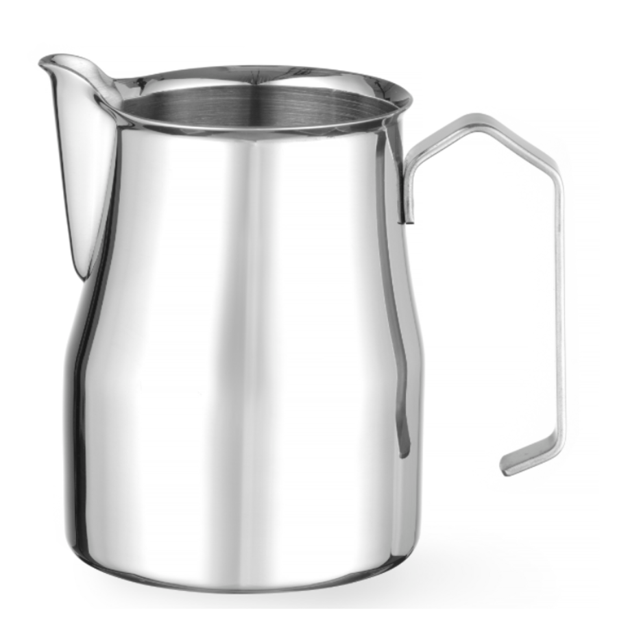 Pot à lait bec verseur en V | 450 ml | Acier inoxydable