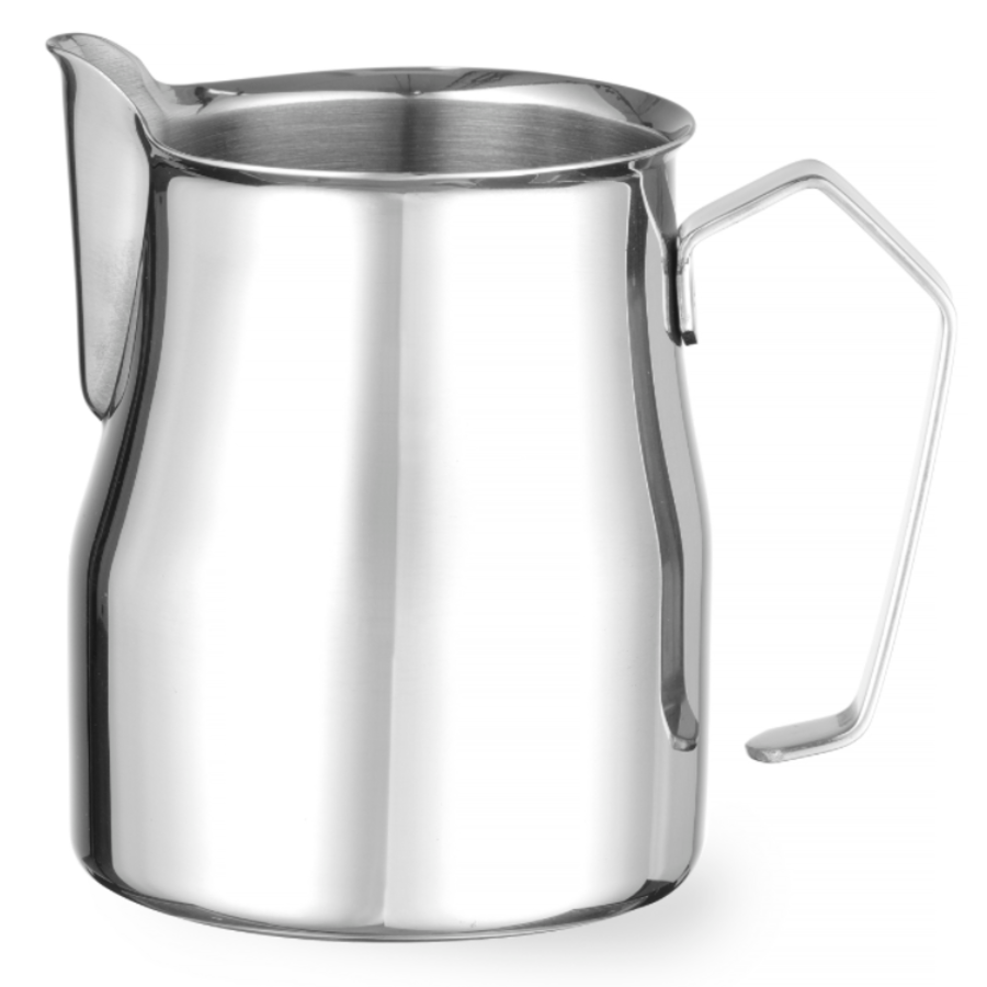 Milk jug V-shaped spout | 700 ml | stainless steel