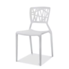HorecaTraders Chair Web | Plastic | White | 43x47x84cm