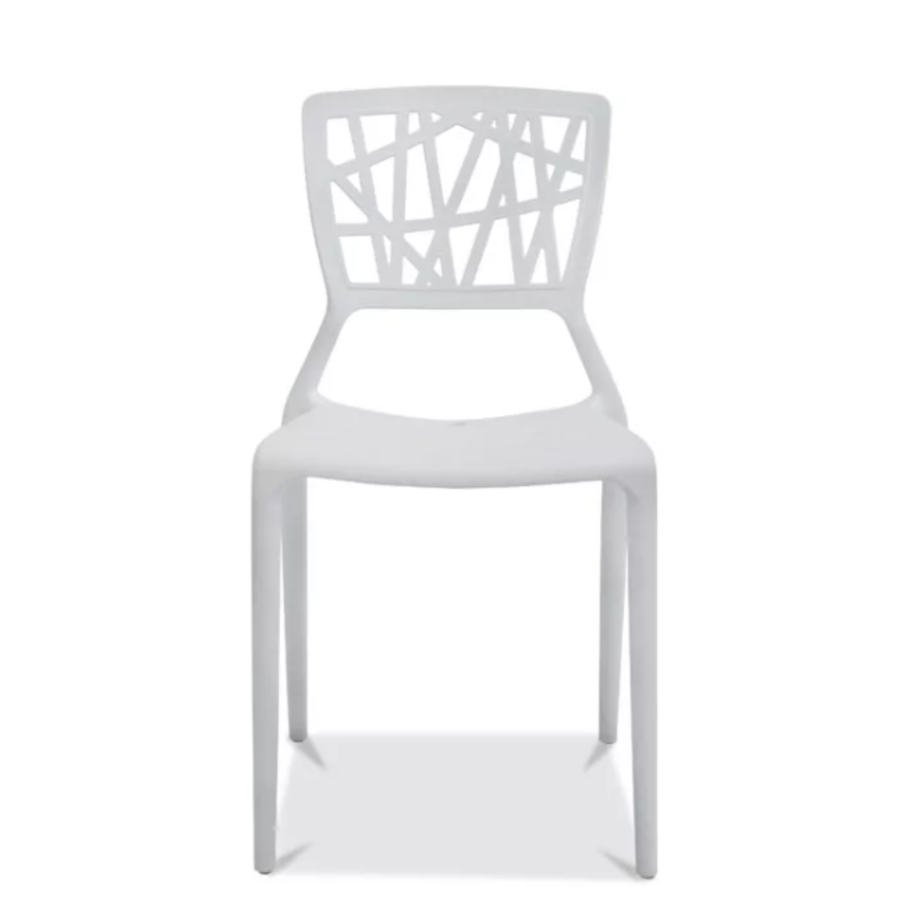 Chair Web | Plastic | White | 43x47x84cm