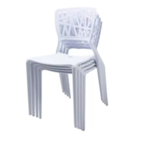 Chair Web | Plastic | White | 43x47x84cm