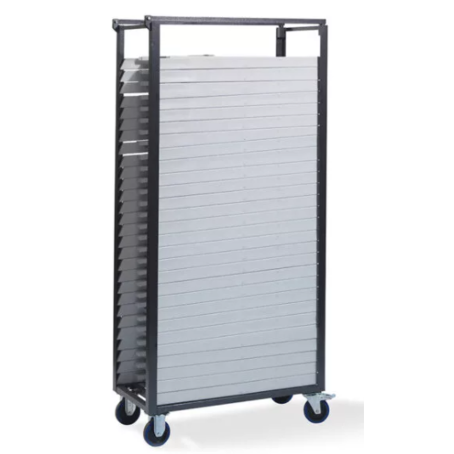 Chair Trolley | 93x47x195cm | Hammered | 30 Chairs