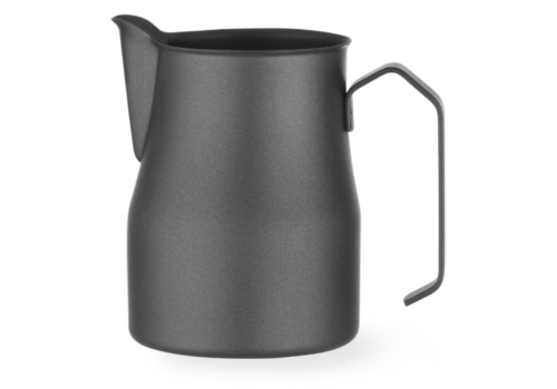  Hendi Pot à lait bec verseur en V | 700 ml | Noir mat 
