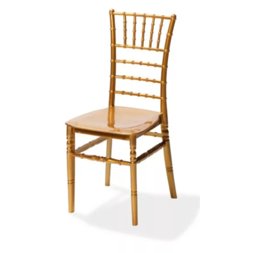  HorecaTraders Tiffany Chair | Gold | 41x43x92cm 