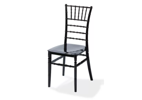  HorecaTraders Chair Tiffany | Black | 41x43x92cm 