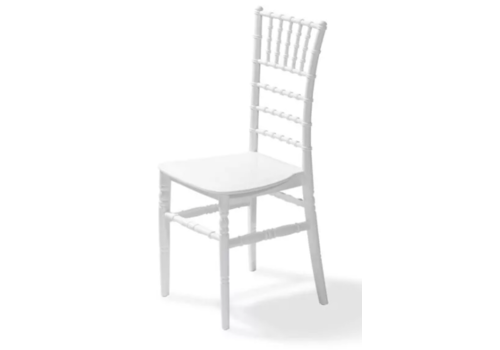  HorecaTraders Chaise Tiffany | Blanc 