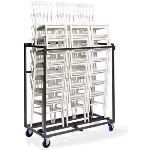  HorecaTraders Trolley | Chairs Napoleon/Tiffany | Hammered | 27 Chairs 