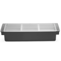 Ingredients Holder | Plastic | 3 Containers | 48x15x10 cm