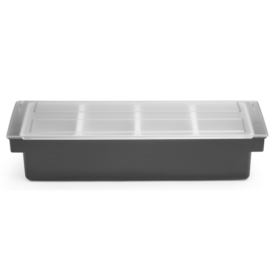 Ingredients Holder | Plastic | 4 Containers | 48x15x10 cm