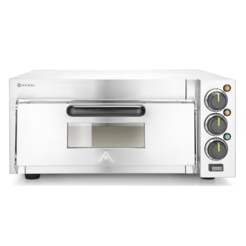  Hendi Compacte pizzaoven | RVS | 1 kamer | 230V | 2000W 