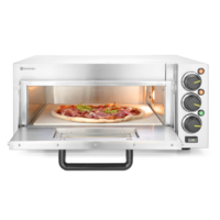Four à pizza compact | acier inoxydable | 1 chambre | 230V | 2000W