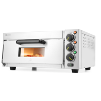 Compact pizza oven | stainless steel | 1 room | 230V | 2000W