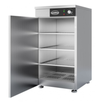 Tellerwärmeschrank | Edelstahl | 1 Tür | 49x45x85 cm
