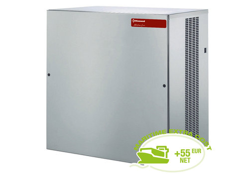  HorecaTraders Ice maker | stainless steel | 200 kg | 77x55x80 cm 