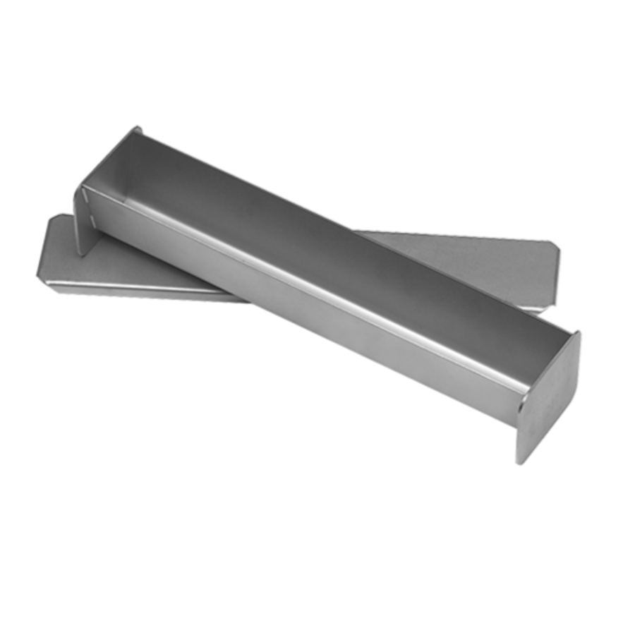 Pâté / terrine mold | stainless steel | 4x30x5 cm