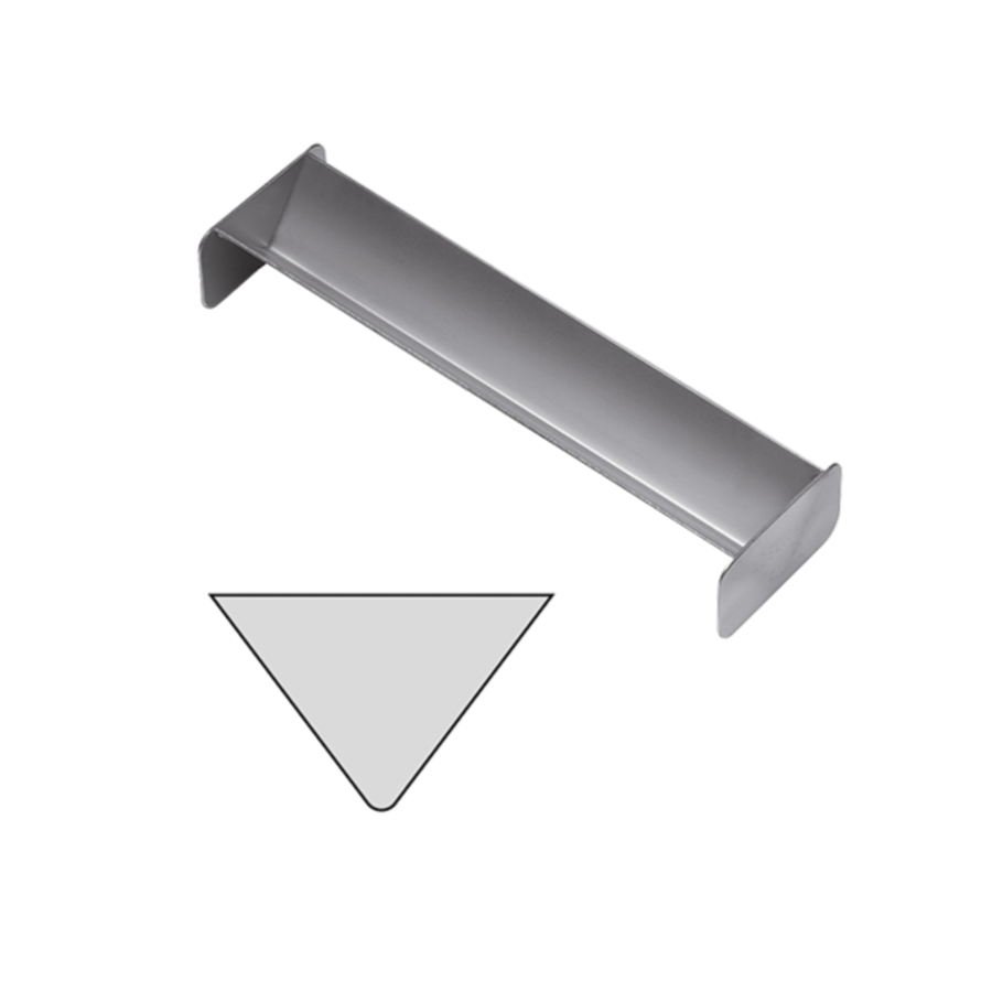 Pate/ terrine shape | Stainless steel | 4x30x6 cm