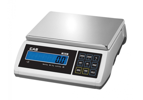  CAS Digital Scale | stainless steel | 6kg-0.2gr | 35x33x11cm 