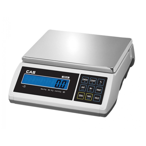  CAS Digital Scale | stainless steel | 6kg-0.2gr | 35x33x11cm 