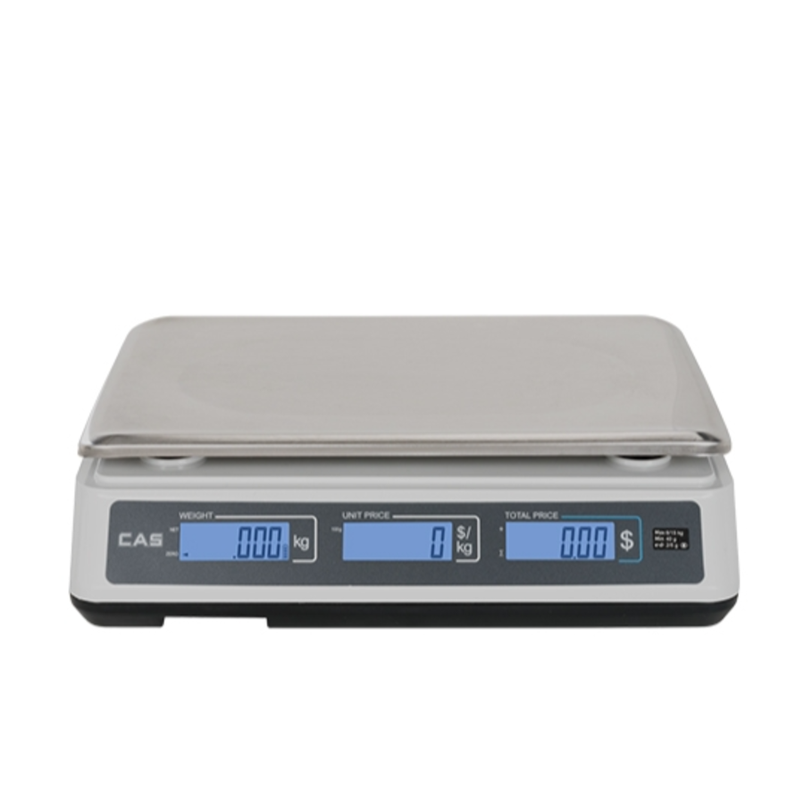 Balance numérique | Acier inoxydable | 6 kg-2 g | 15 kg-5 g