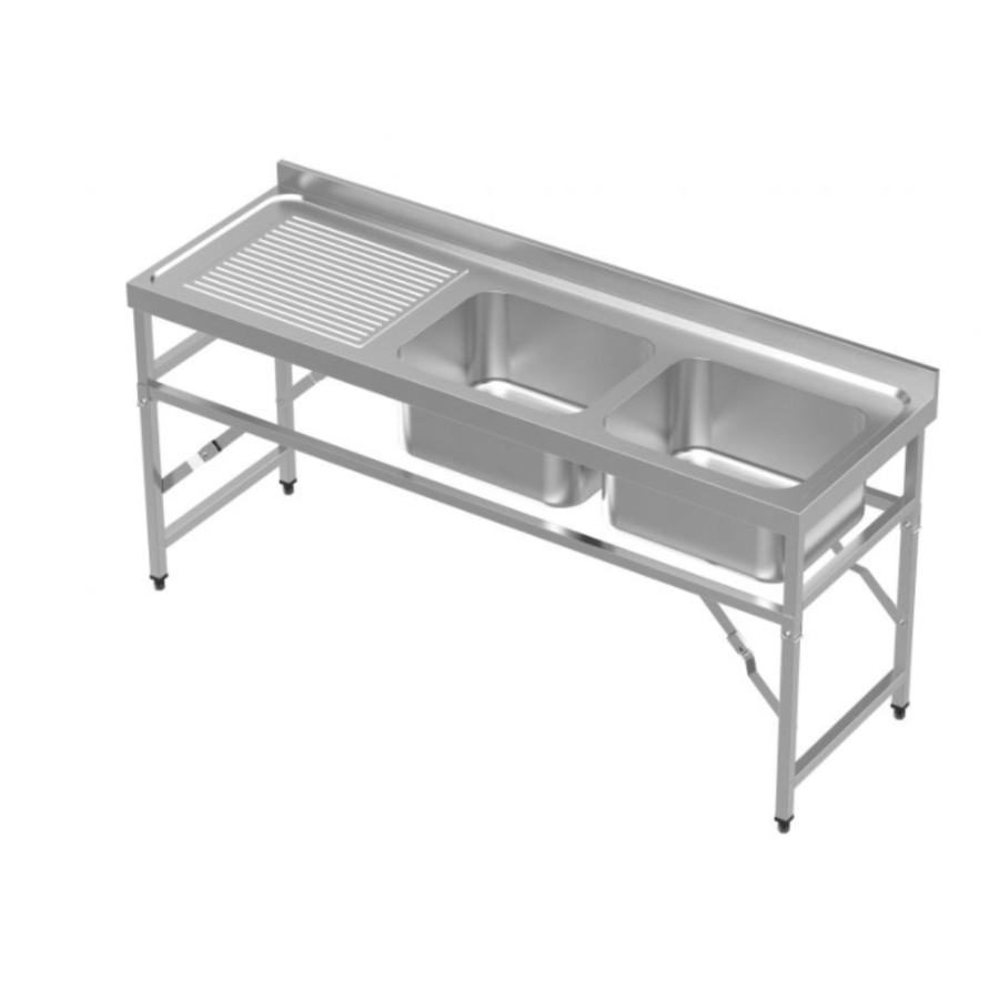 Stainless Steel Collapsible Sink including sink