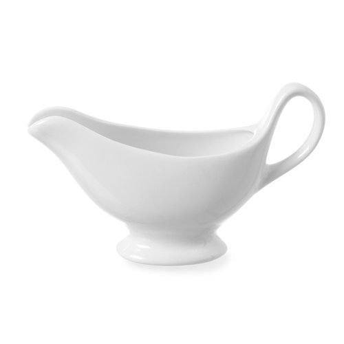  Hendi Saucière en porcelaine | Blanc | 180x55x(h)130 | 4 pièces 