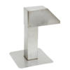 HorecaTraders Roof terminal | stainless steel | 12x12cm | 1 exit