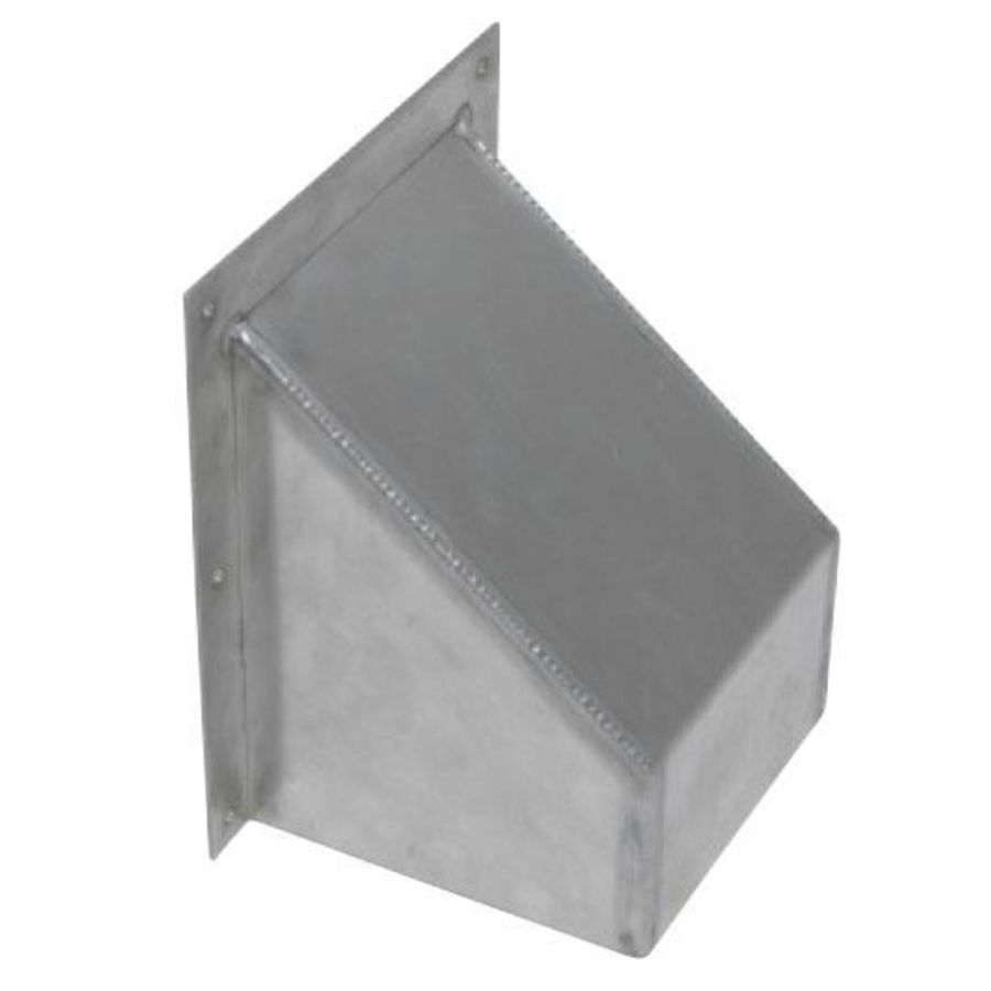 Wanddoorgang | Aluminium | 15x15 cm