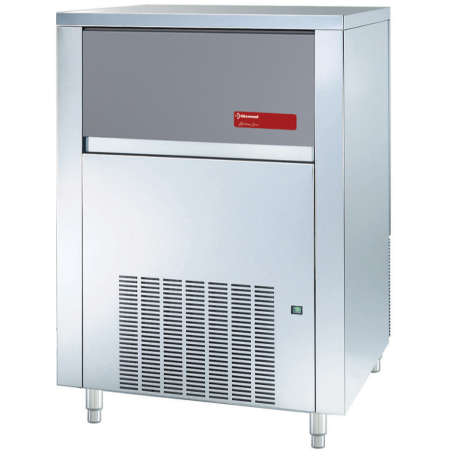 Full ice cube machine with reserve | 155 kg