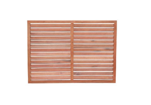  HorecaTraders Panneau arrière pour cage de protection en bois 