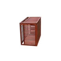 Panneau arrière pour cage de protection en bois