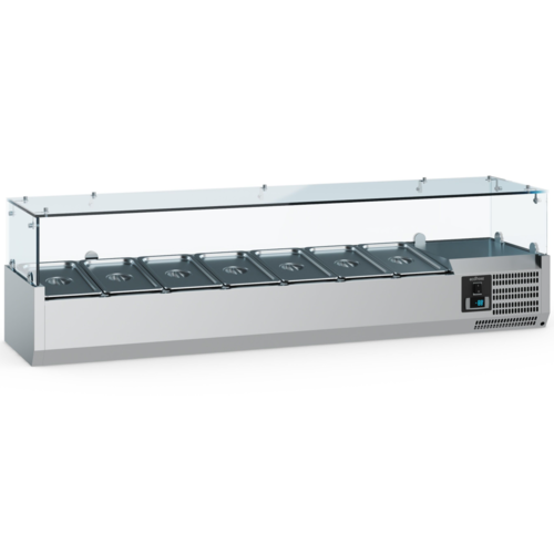  Ecofrost Vitrine réfrigérée | 6 modèles | 1/4 GN 