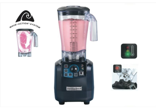  Hamilton Beach Professionele blender | Met kunststof schenkkan | 1,8 Liter| HBH650 