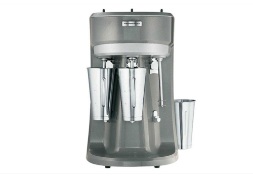  Hamilton Beach Mélangeur à trois broches | 3x Tasse en acier inoxydable 0,75L | 3 vitesses | HMD400 