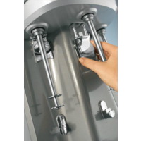 Dreispindelmischer | 3x Edelstahlbecher 0,75L | 3 Geschwindigkeiten | HMD400