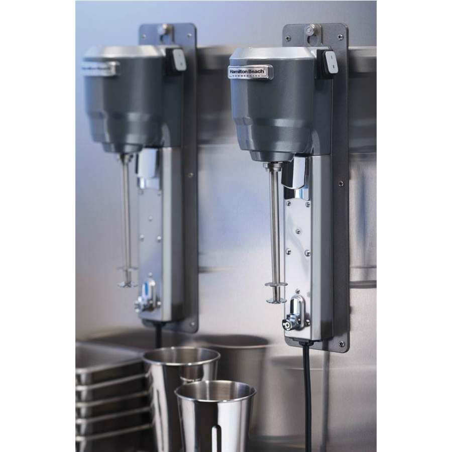 Mélangeur mural monobroches avec 1 bol en acier inoxydable 0,75 L - 2 vitesses HMD300