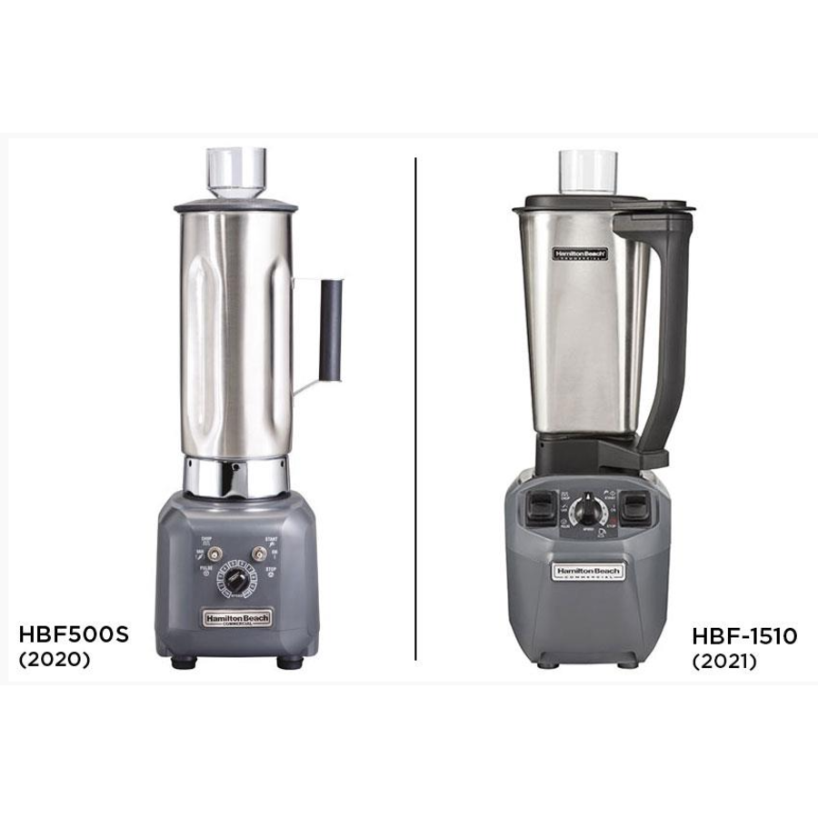 Mixeur alimentaire | acier inoxydable | 1,8 litre | HBF500