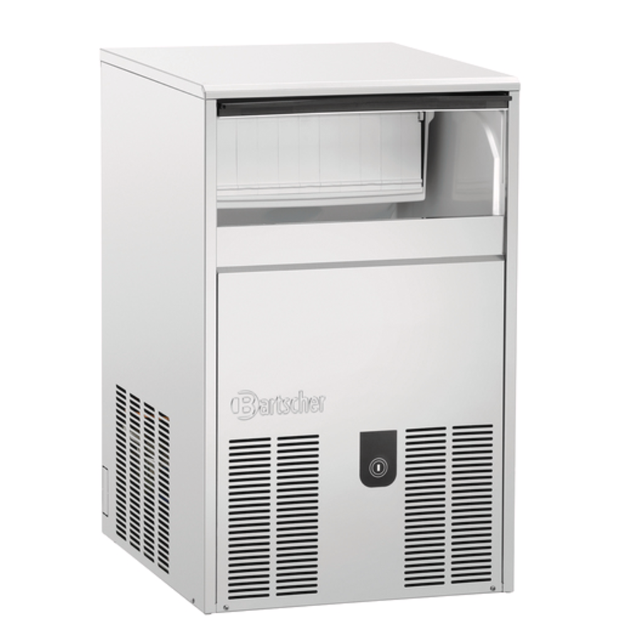 Ice cube machine B 46 Plus with ice scoop | 50x54x69 cm