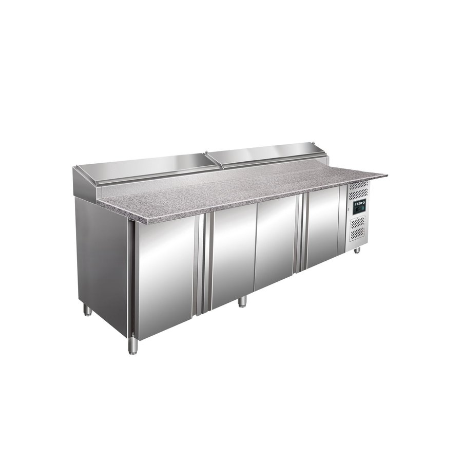 Refrigerated Preparation Table with 4 doors
