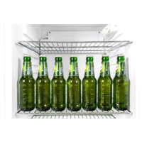 Bar fridge | White | 54x54x (h) 84 cm | 130 l